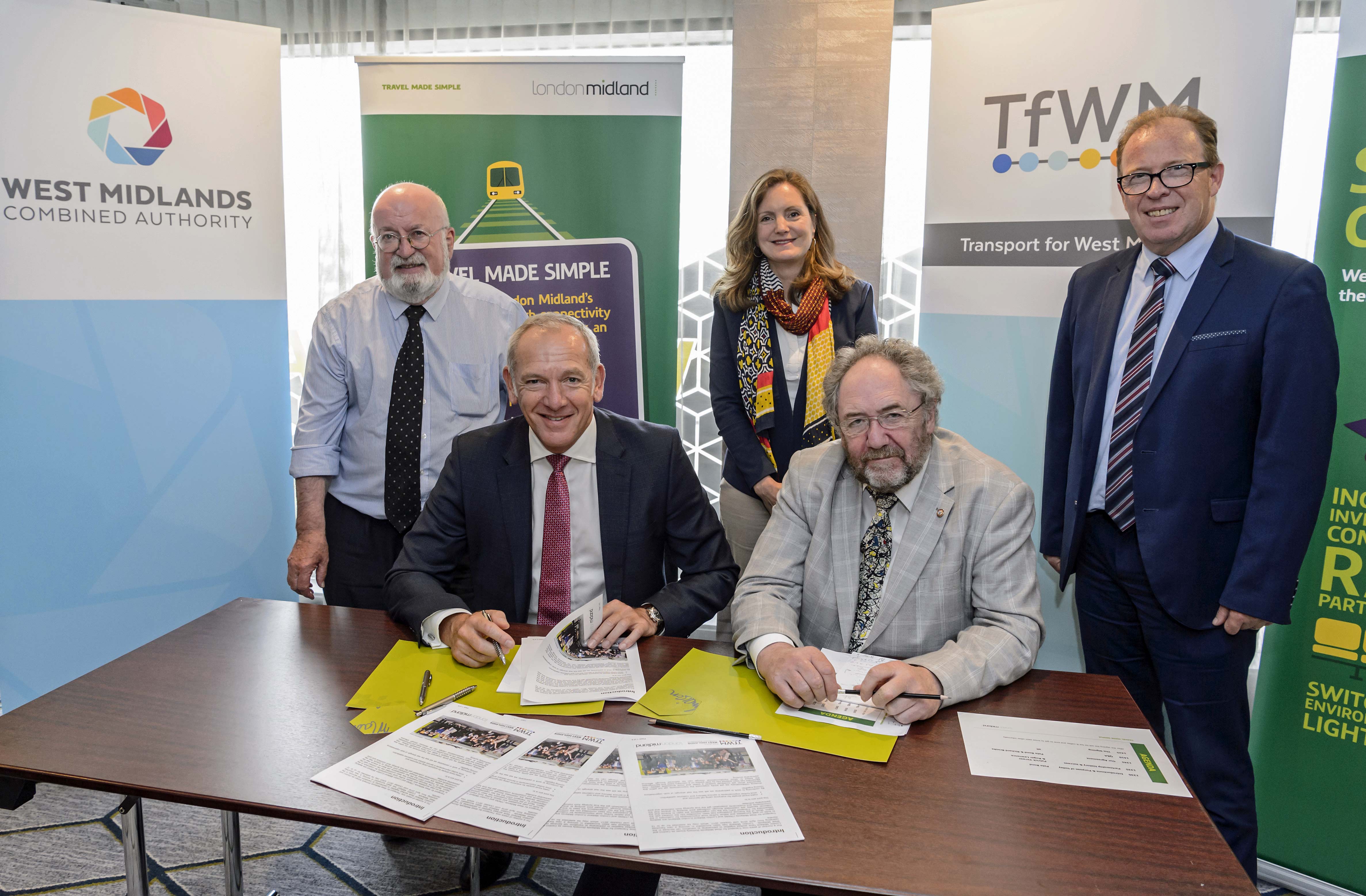 Rail passengers are in line for a range of benefits and enhanced services following the signing of a new partnership deal between transport chiefs and train operator London Midland.