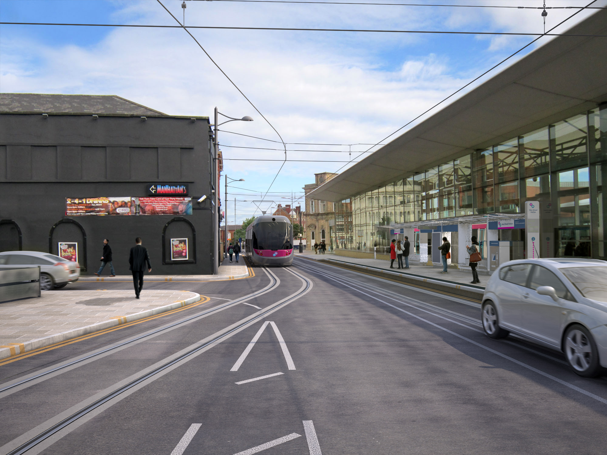 Plans to extend the Midland Metro in Wolverhampton were given the go-ahead today (Tuesday June 21), paving the way for the next stage in a wider £120 million redevelopment of the city centre.