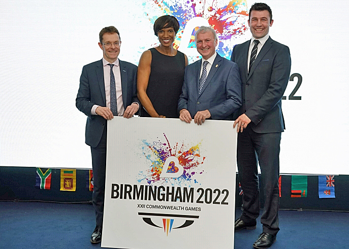 Andy Street, left, Denise Lewis, Cllr Ian ward and Chris Bell at MIPIM.