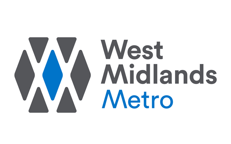 The new logo for West Midlands Metro.