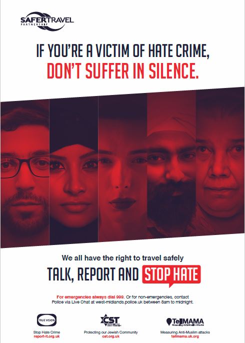 Campaign Launched To Tackle Hate Crime Ahead Of Brexit