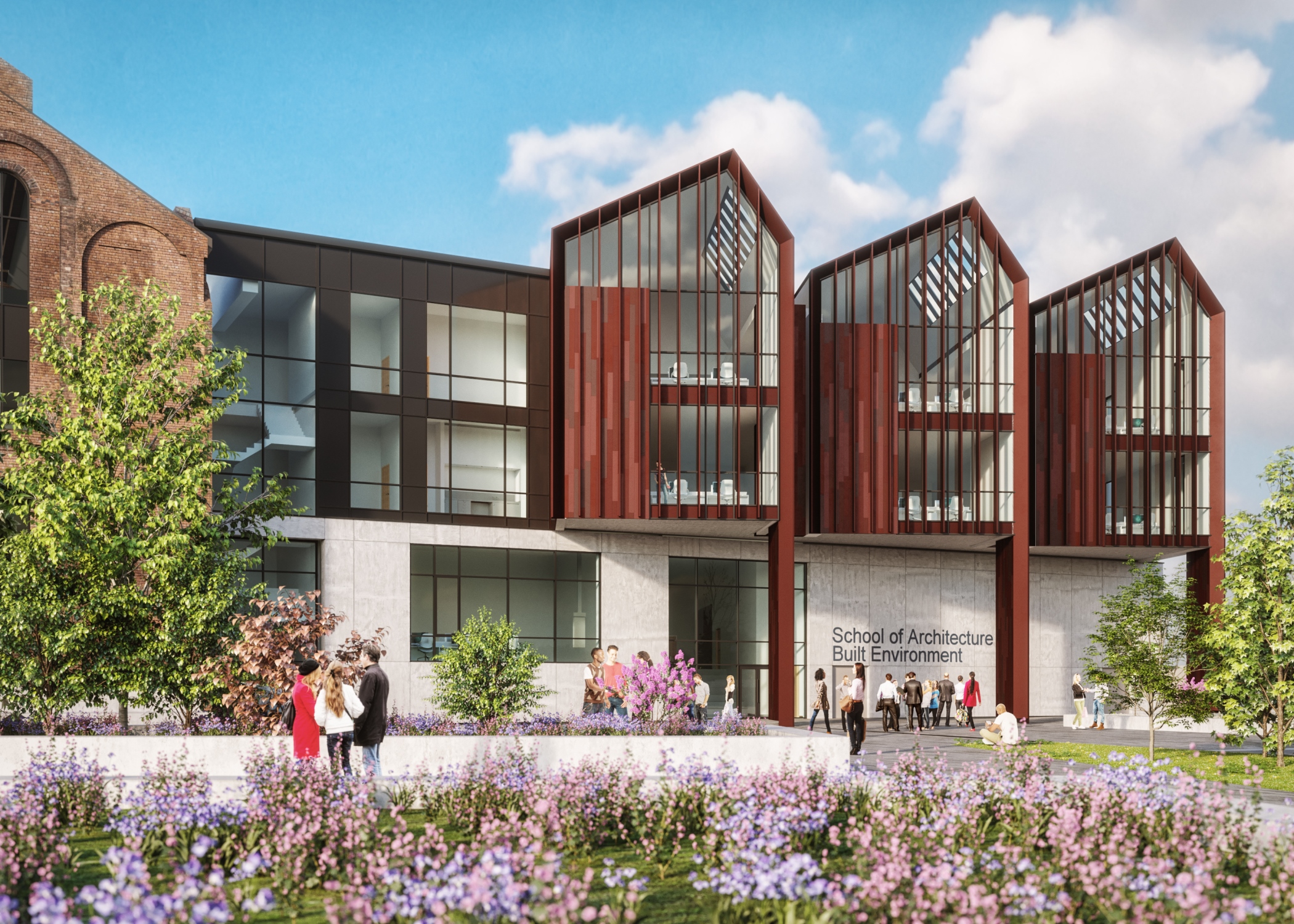 Artist's impression School of Architecture and Built Environment at Springfield campus