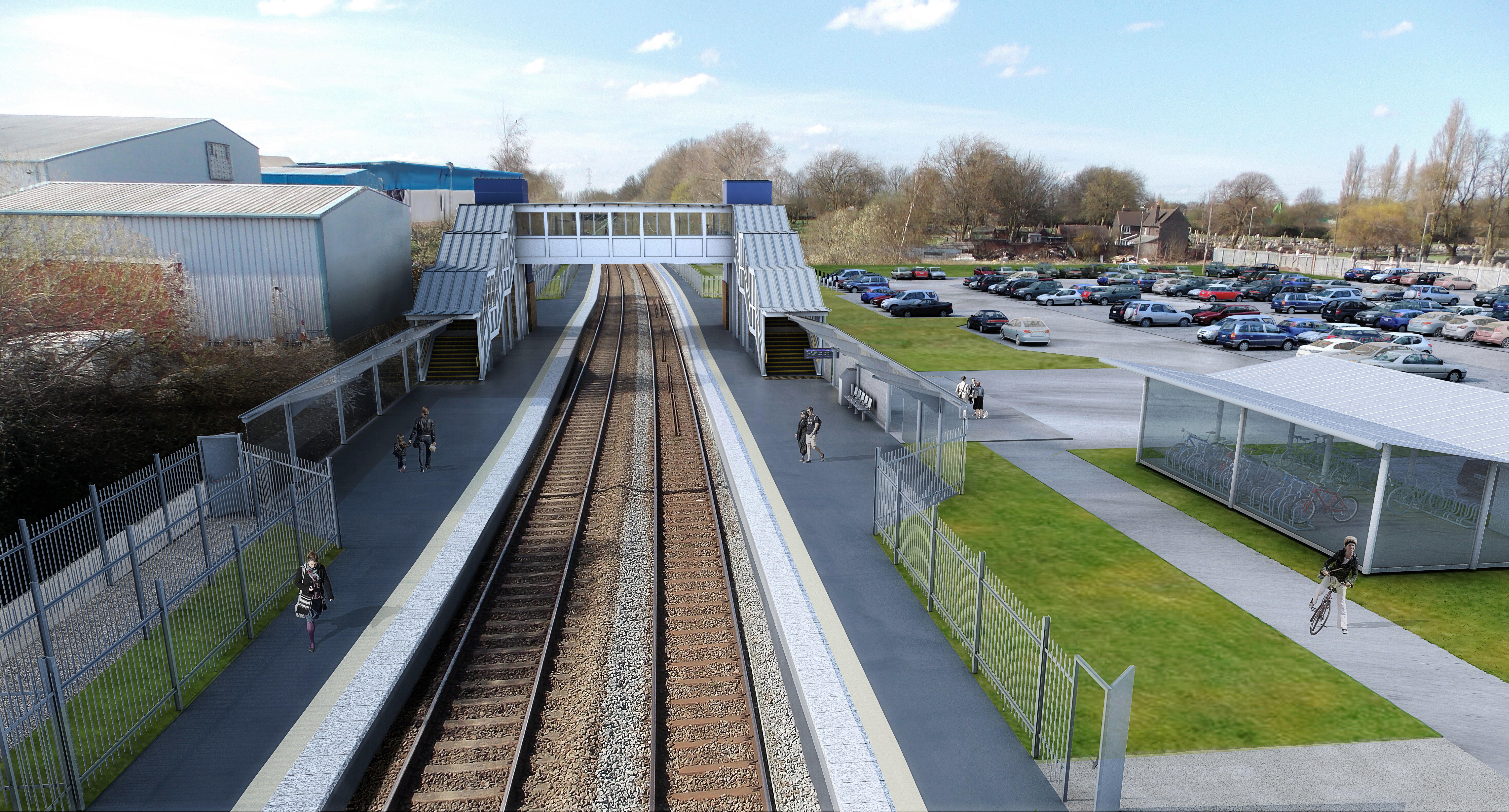 Design for Darlaston Railway Station
