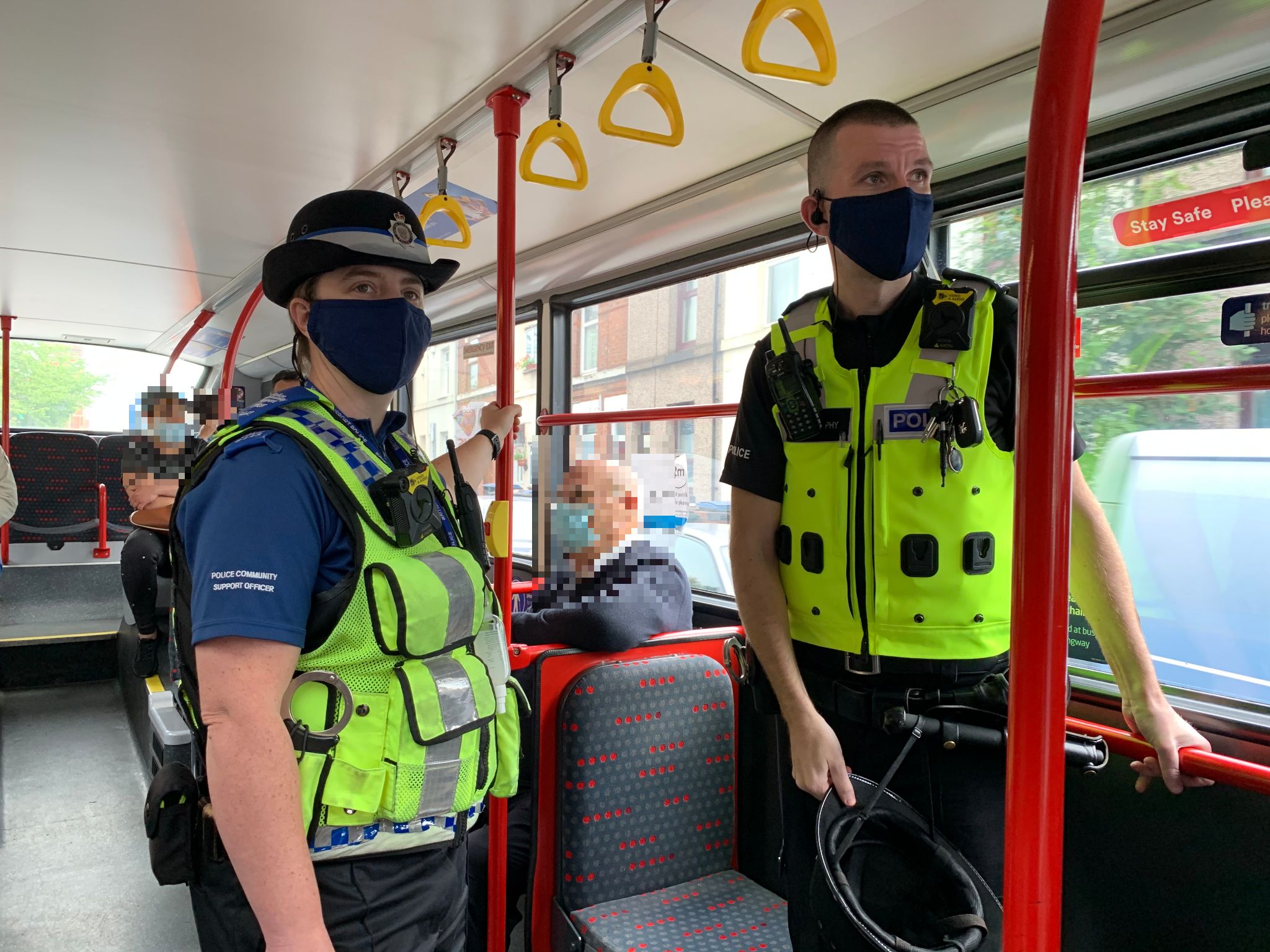 Clampdown on bus, train and tram passengers not wearing face coverings