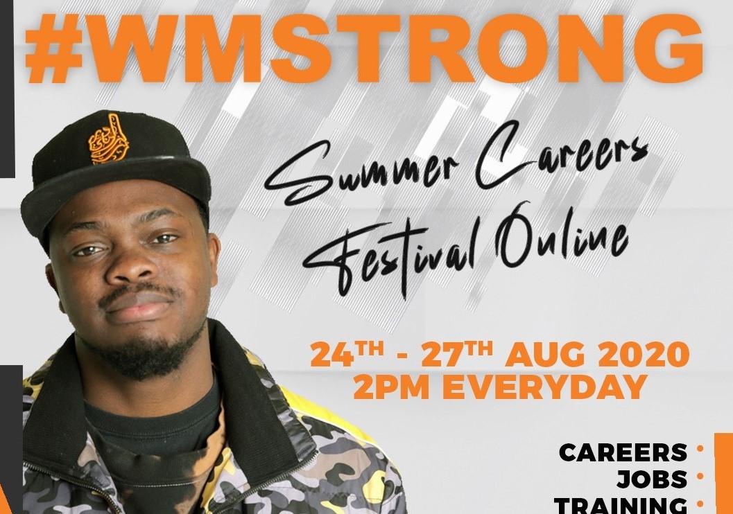WMCA holds online summer careers festival for young people to find out more about their options