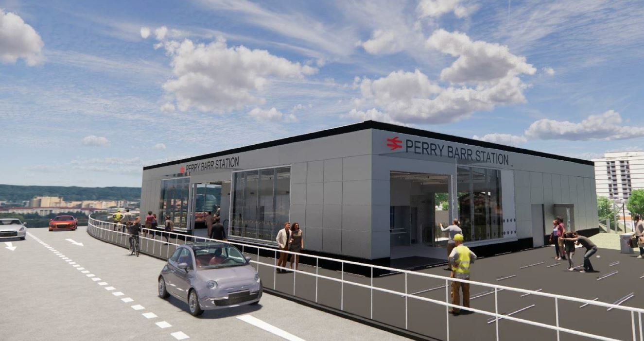 New designs for Perry Barr Railway Station unveiled