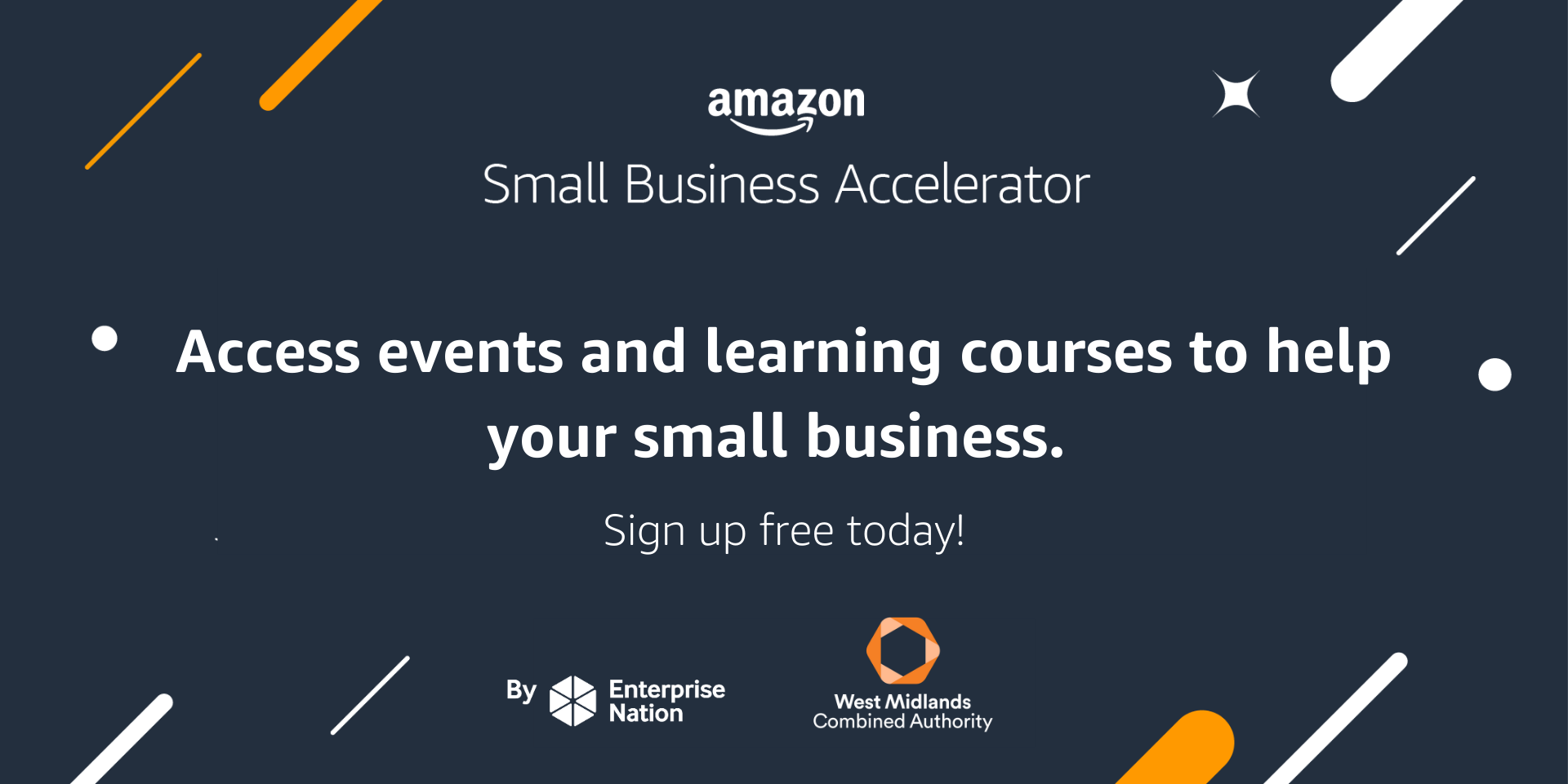 Free expert advice from Amazon to help start and grow a business online