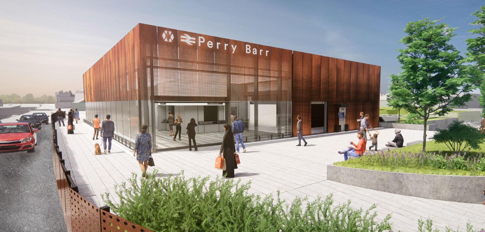 Designs for new Perry Barr railway station revised following feedback