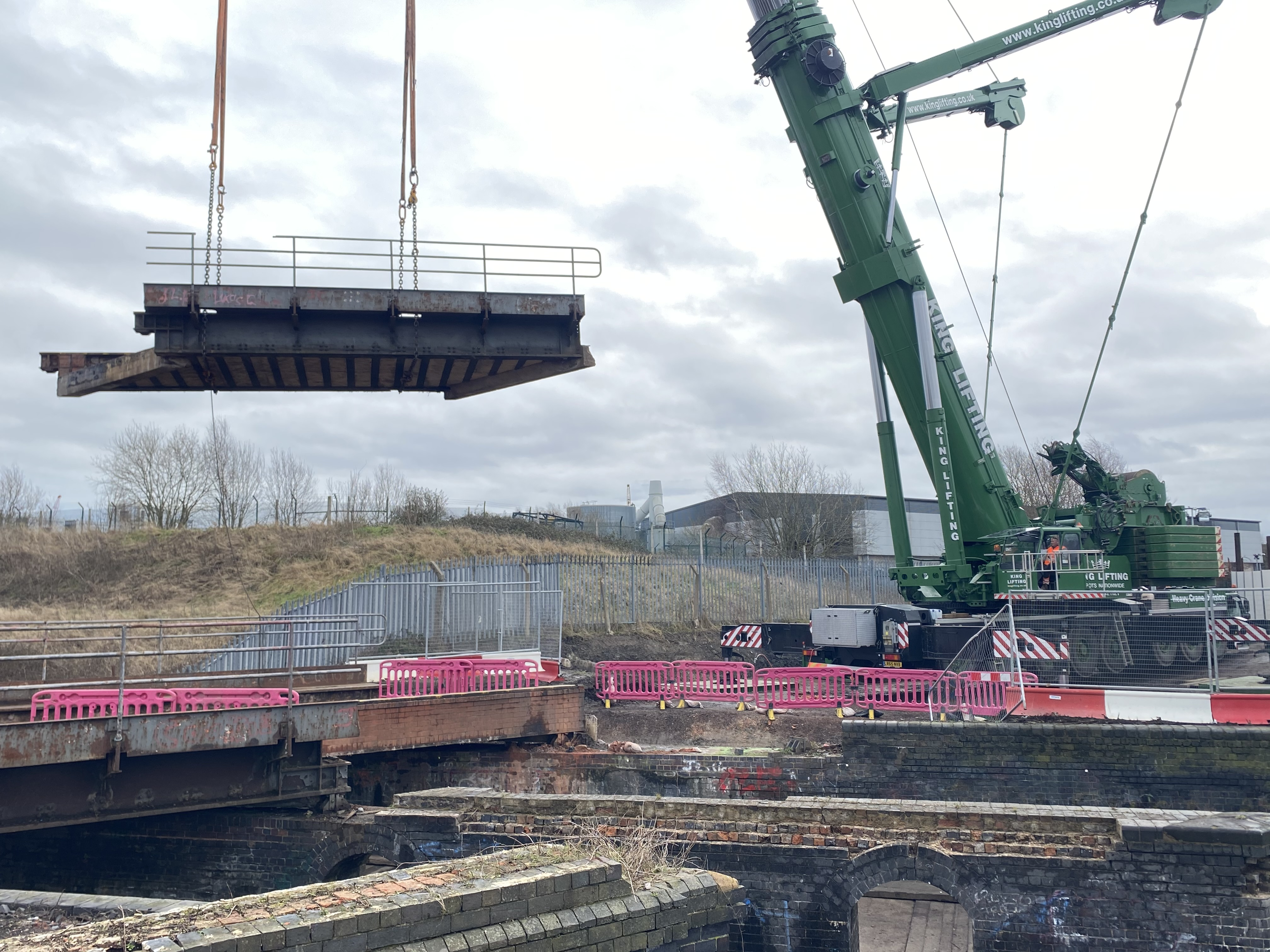 Bridge demolition marks another major step forward for Black Country Metro extension
