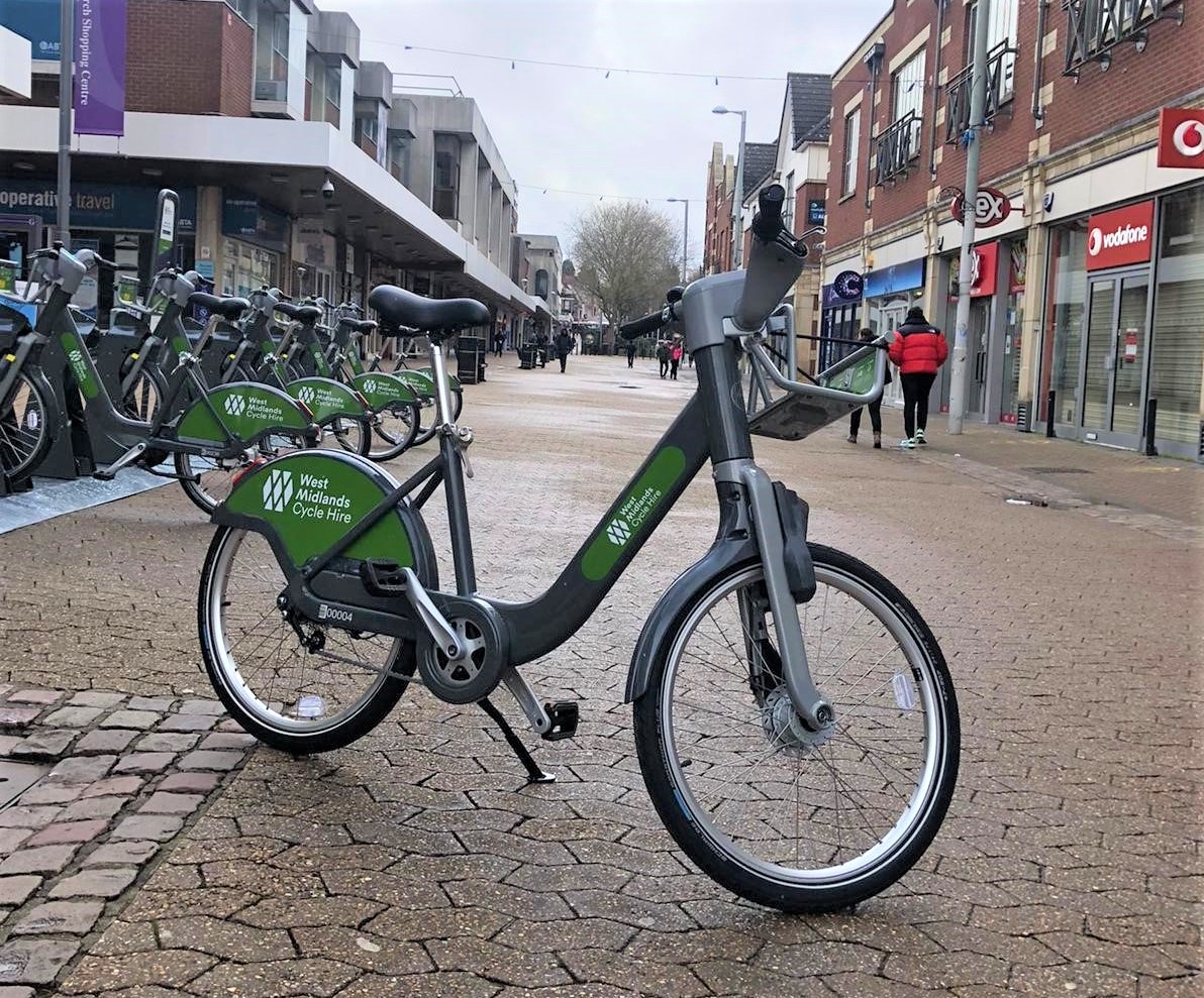 West Midlands Cycle Hire scheme hits the streets of Sutton Coldfield