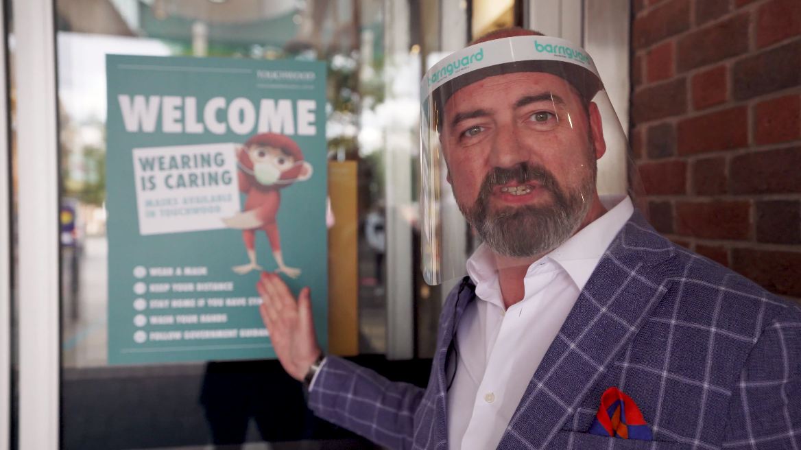 Tony Elvin, general manager of the Touchwood shopping centre in Solihull
