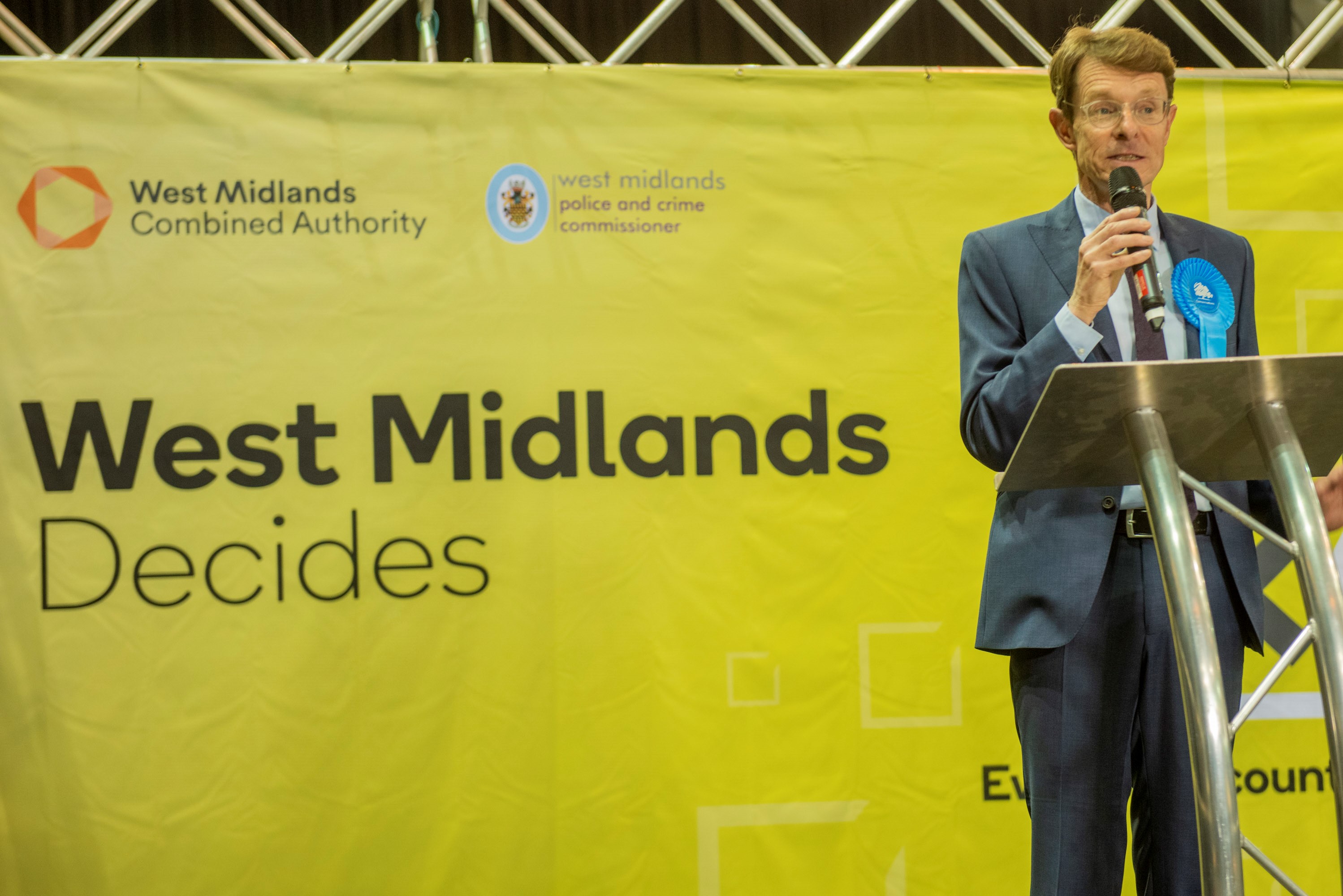 Andy Street re-elected as Mayor of the West Midlands