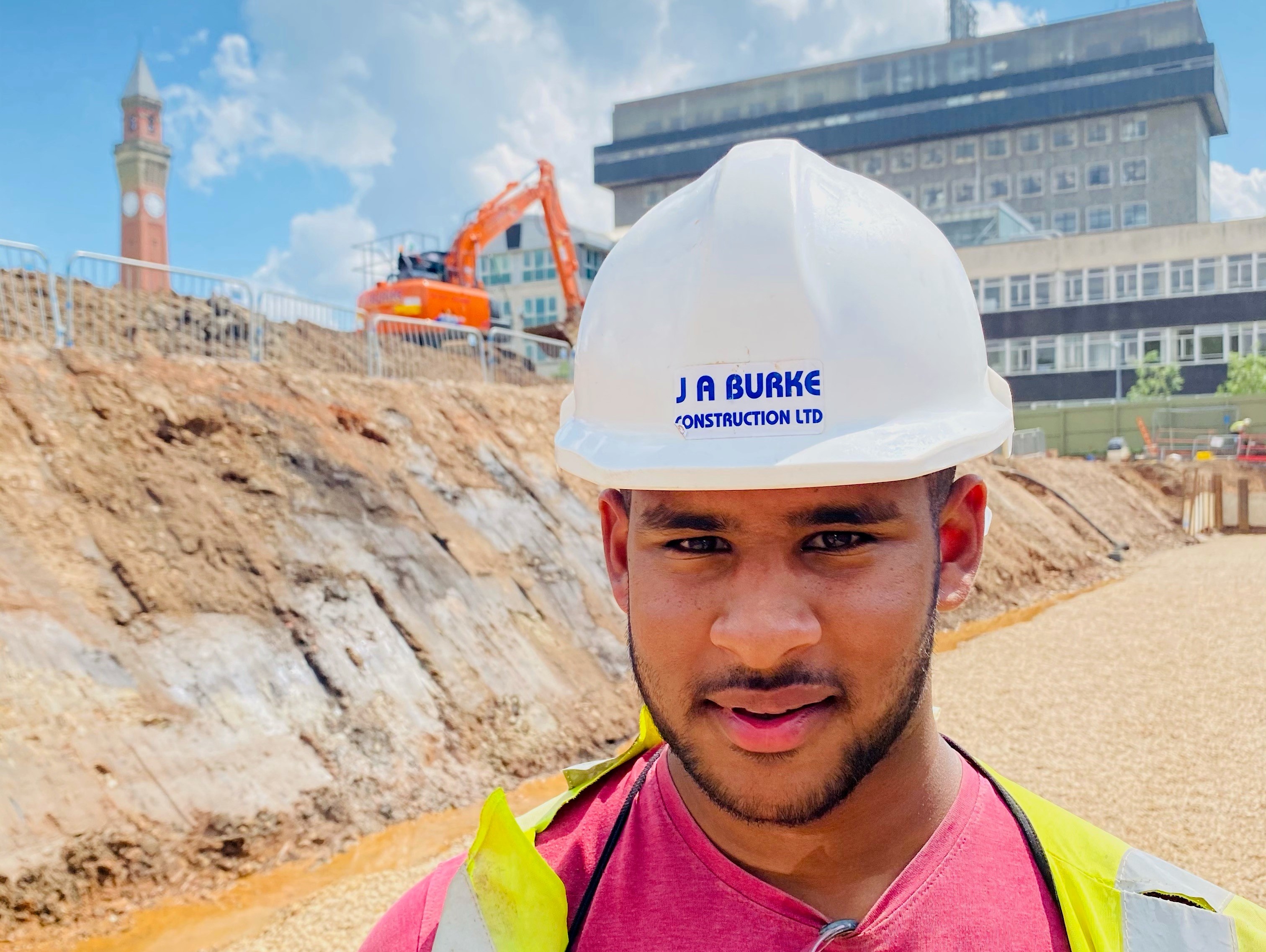 Apprentice Arif Ali, who is benefiting from the Apprenticeship Levy Transfer Fund